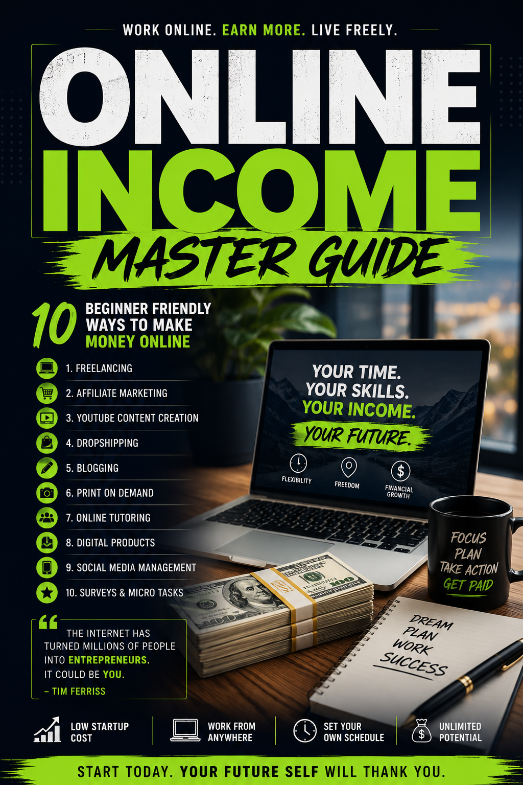 Online Income Master Guide