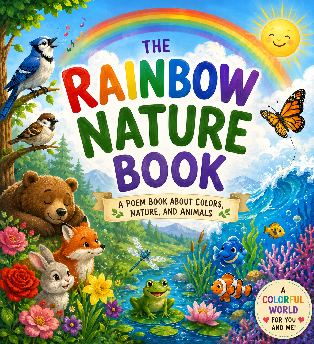 The Rainbow Nature Book A Children’s Poem Adventure Through Nature